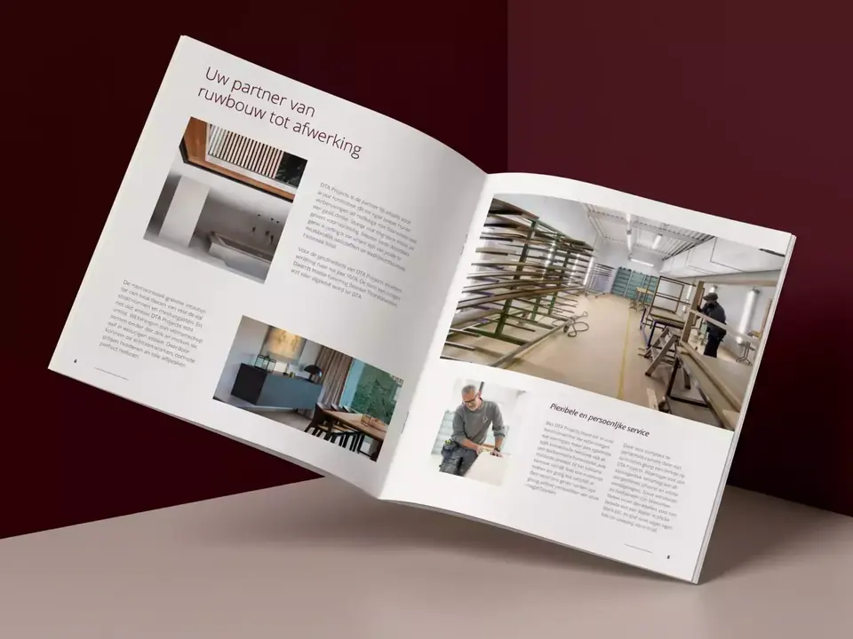 Brochure van DTA Projects
