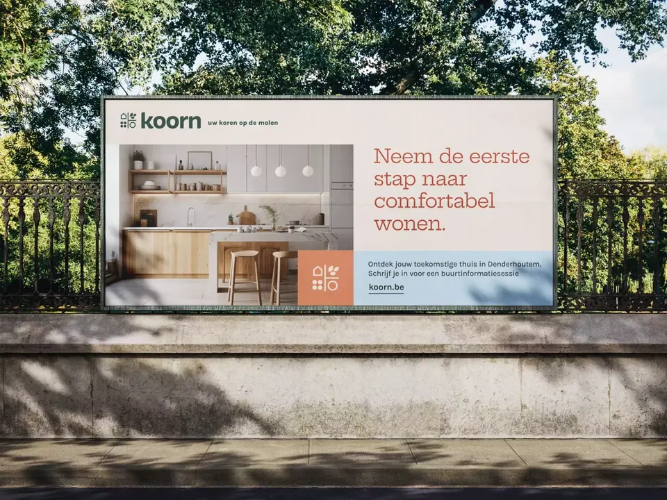 Billboard voor Koorn